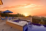 Enjoy of the sunset in your Jacuzzi